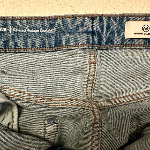 AG Adriano Goldschmeid Clove Relaxed Jeans-Never Worn-Size 30 - Picture 9 of 12